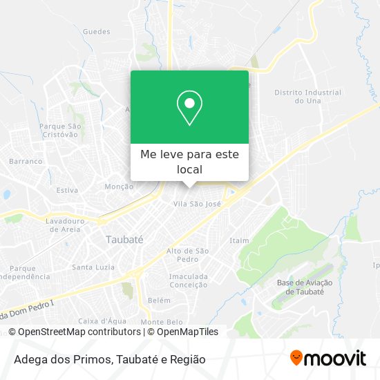 Adega dos Primos mapa