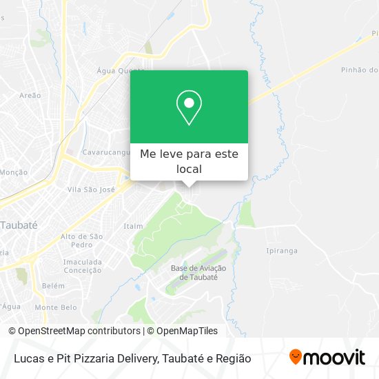 Lucas e Pit Pizzaria Delivery mapa