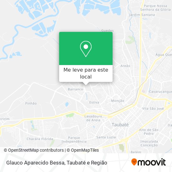 Glauco Aparecido Bessa mapa