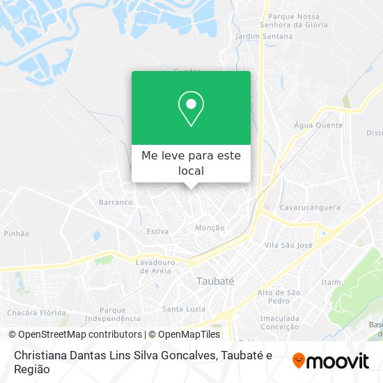 Christiana Dantas Lins Silva Goncalves mapa