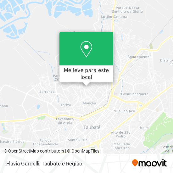 Flavia Gardelli mapa