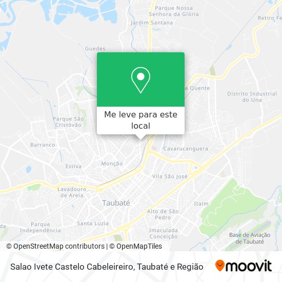 Salao Ivete Castelo Cabeleireiro mapa