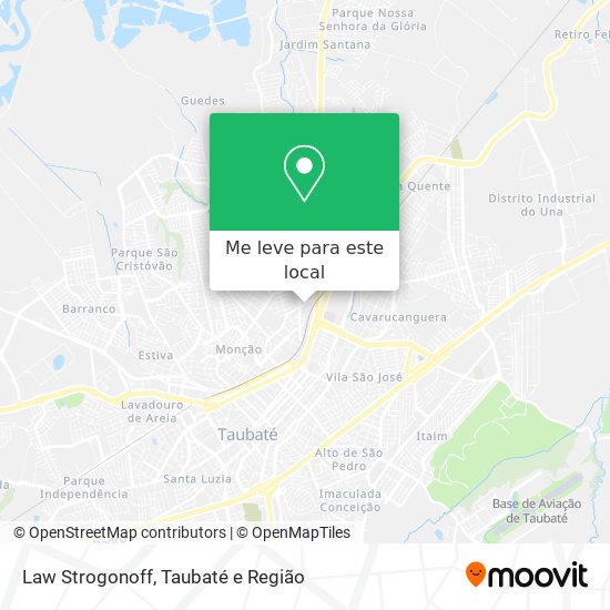 Law Strogonoff mapa