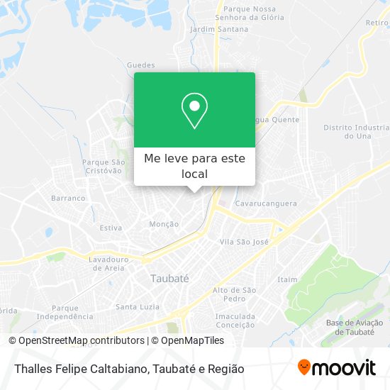 Thalles Felipe Caltabiano mapa