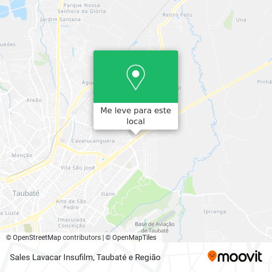Sales Lavacar Insufilm mapa