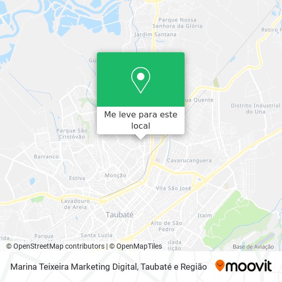 Marina Teixeira Marketing Digital mapa