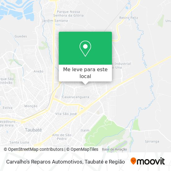 Carvalho's Reparos Automotivos mapa