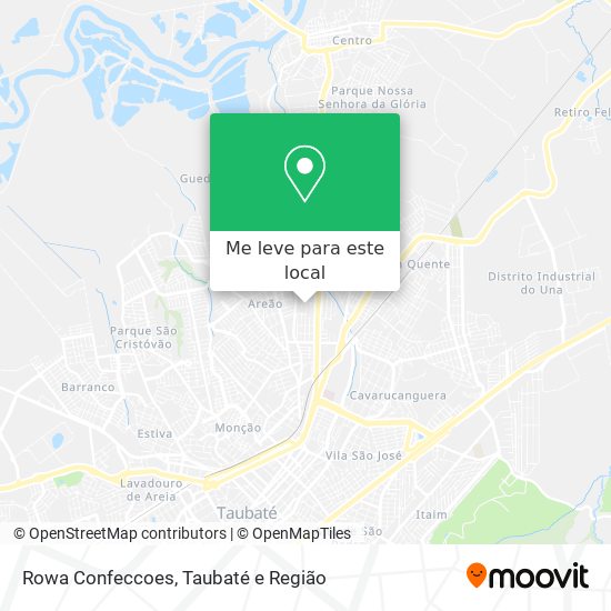 Rowa Confeccoes mapa