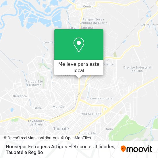 Housepar Ferragens Artigos Eletricos e Utilidades mapa