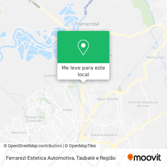 Ferrarezi Estetica Automotiva mapa