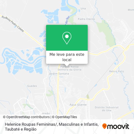 Helenice Roupas Femininas / , Masculinas e Infantis mapa