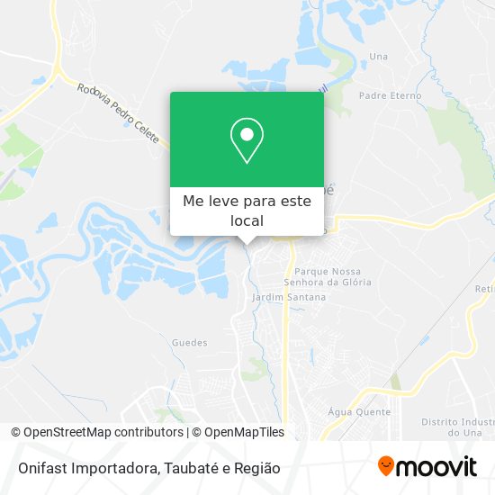 Onifast Importadora mapa