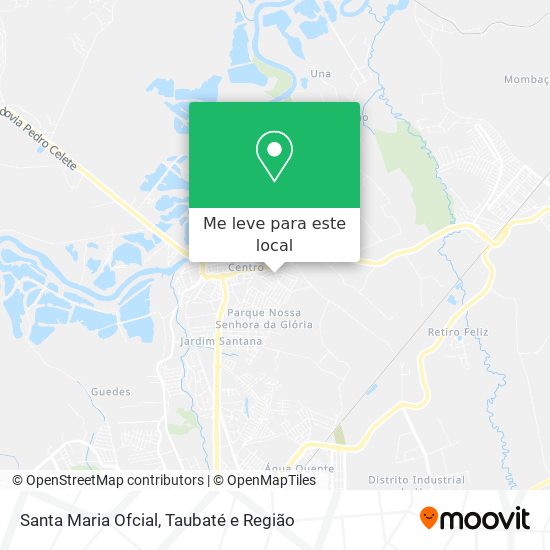 Santa Maria Ofcial mapa