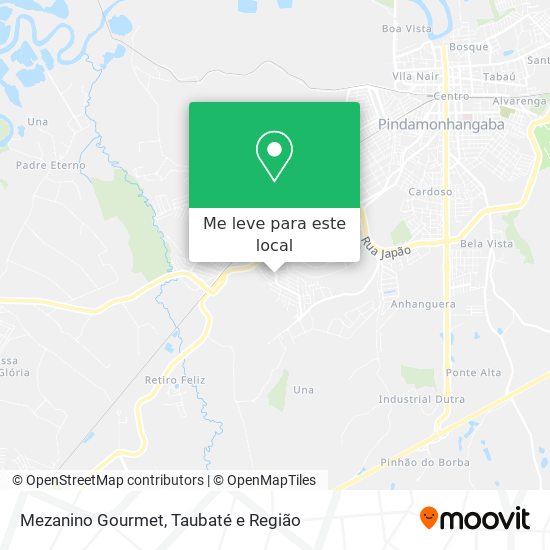 Mezanino Gourmet mapa