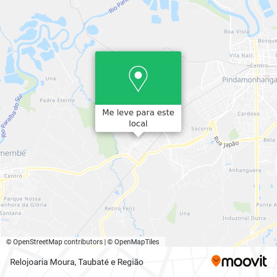 Relojoaria Moura mapa