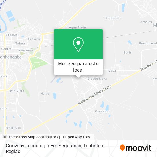 Gouvany Tecnologia Em Seguranca mapa