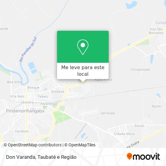 Don Varanda mapa
