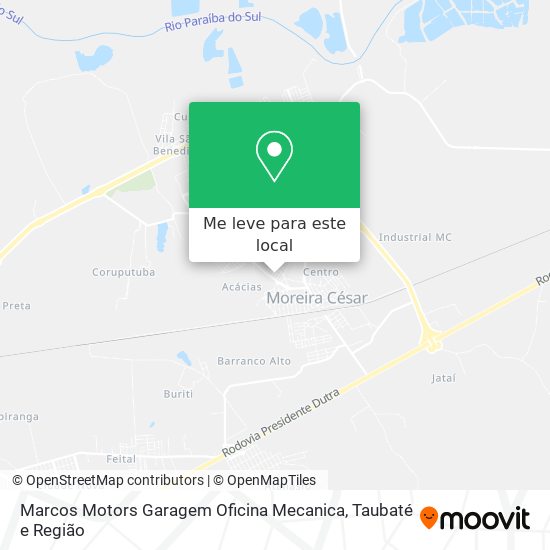 Marcos Motors Garagem Oficina Mecanica mapa