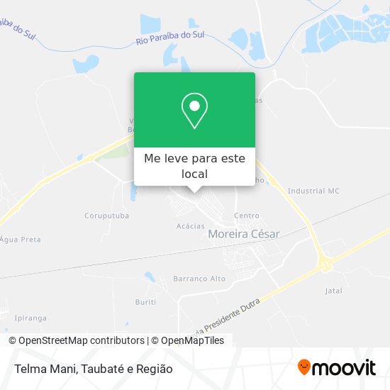 Telma Mani mapa