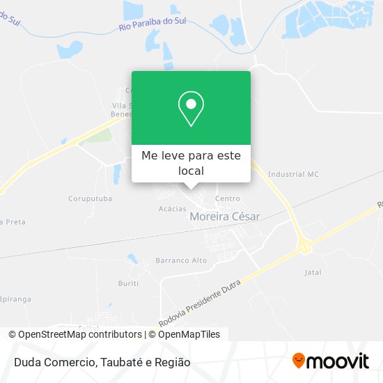 Duda Comercio mapa