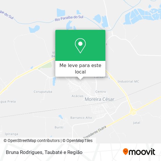 Bruna Rodrigues mapa