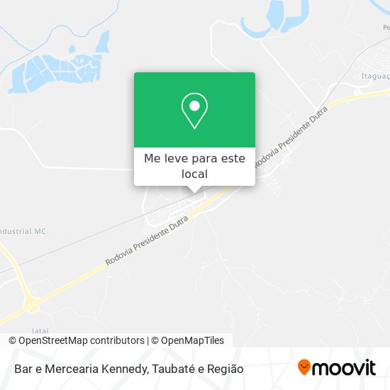 Bar e Mercearia Kennedy mapa