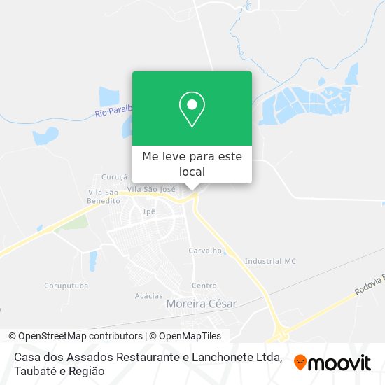 Casa dos Assados Restaurante e Lanchonete Ltda mapa