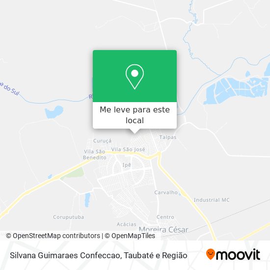 Silvana Guimaraes Confeccao mapa