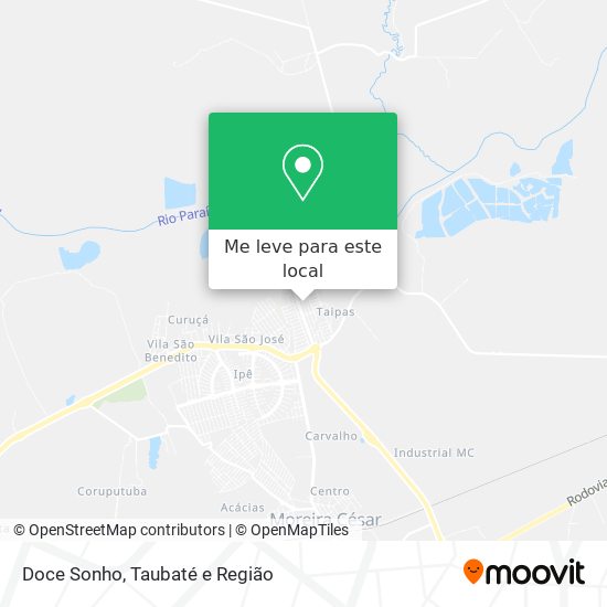 Doce Sonho mapa