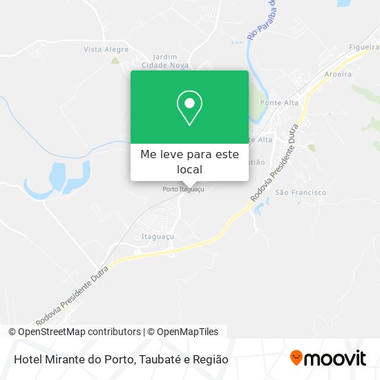 Hotel Mirante do Porto mapa
