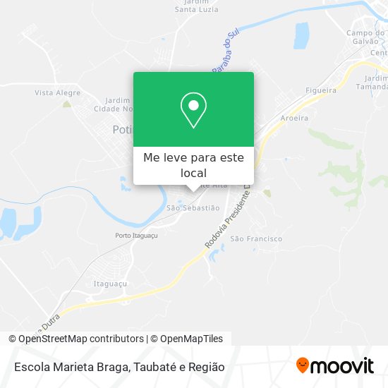 Escola Marieta Braga mapa