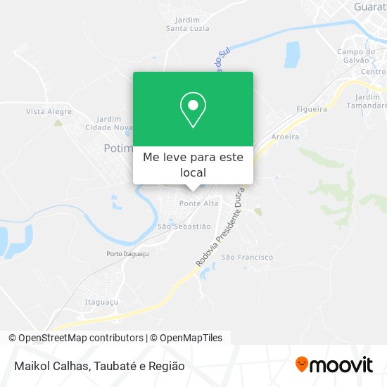 Maikol Calhas mapa