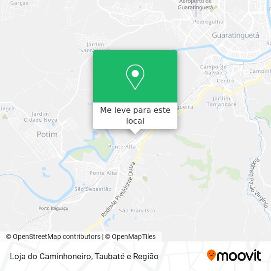 Loja do Caminhoneiro mapa