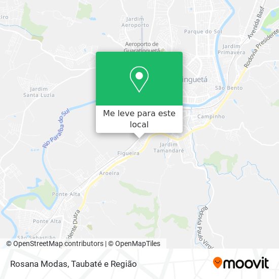 Rosana Modas mapa