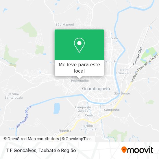 T F Goncalves mapa