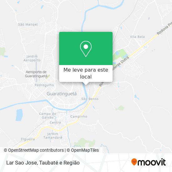 Lar Sao Jose mapa