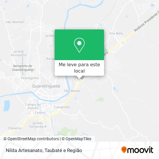 Nilda Artesanato mapa