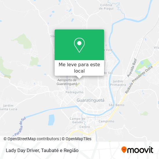 Lady Day Driver mapa