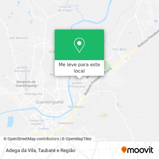 Adega da Vila mapa
