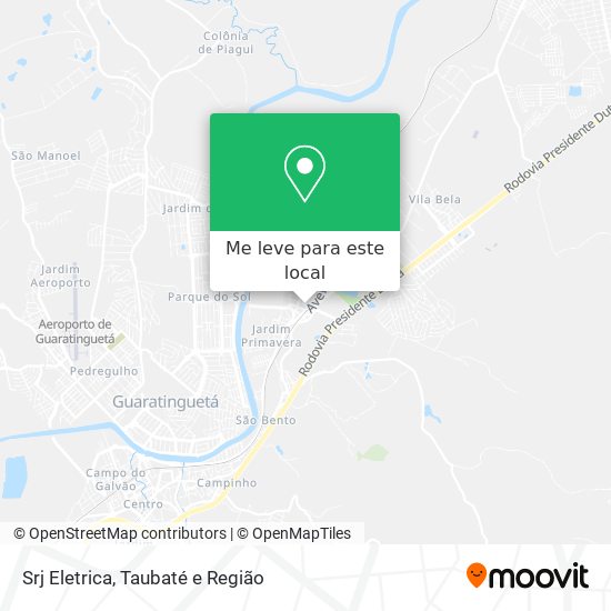 Srj Eletrica mapa