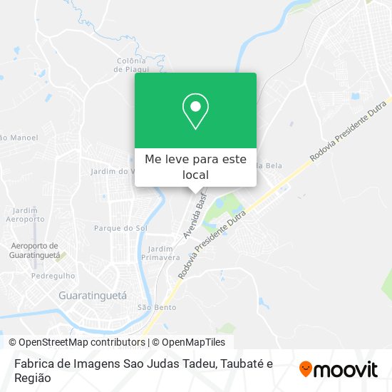 Fabrica de Imagens Sao Judas Tadeu mapa