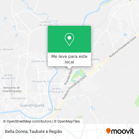 Bella Donna mapa