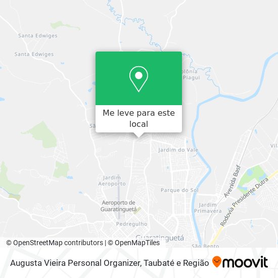 Augusta Vieira Personal Organizer mapa