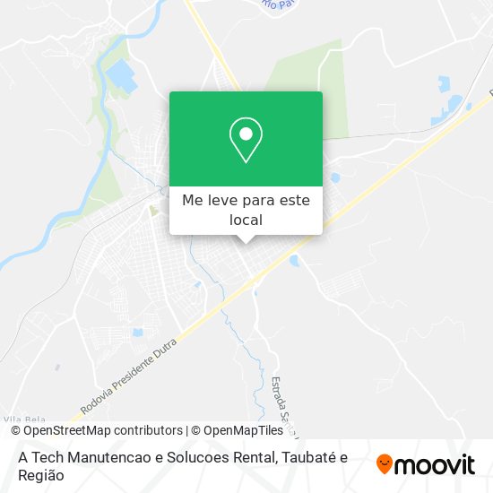 A Tech Manutencao e Solucoes Rental mapa