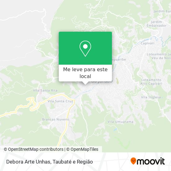 Debora Arte Unhas mapa