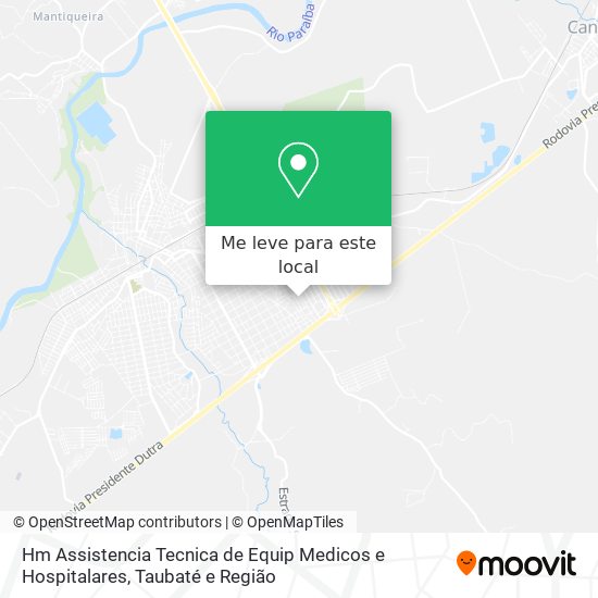 Hm Assistencia Tecnica de Equip Medicos e Hospitalares mapa