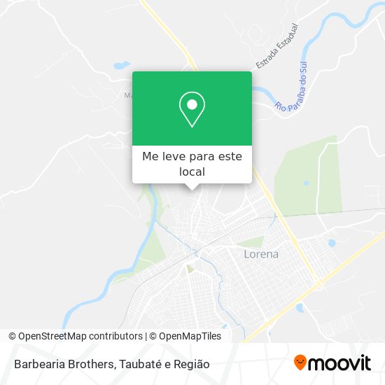 Barbearia Brothers mapa