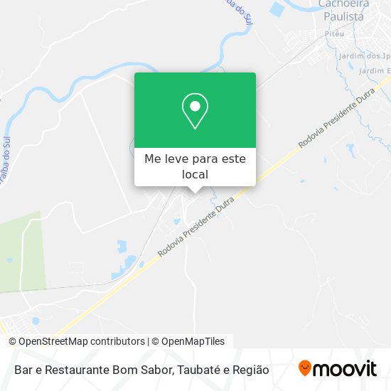 Bar e Restaurante Bom Sabor mapa