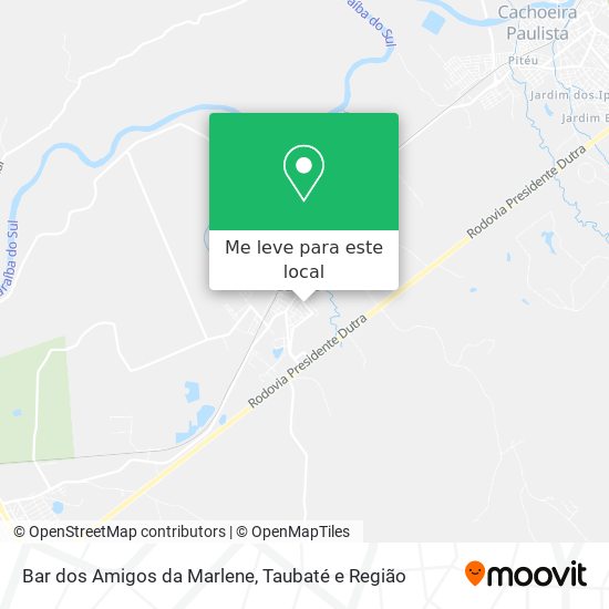 Bar dos Amigos da Marlene mapa