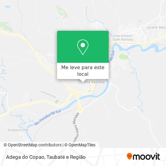 Adega do Copao mapa